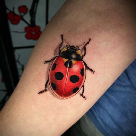 ladybug tattoo